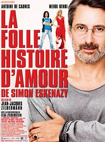 Affiche de La Folle histoire d'amour de Simon Eskenazy, film à voir en streaming sur Pygargue