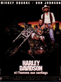 Affiche de Harley Davidson et l'homme aux santiags, film à voir en streaming sur Pygargue