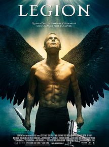 Affiche de Légion - L'Armée des anges, film à voir en streaming sur Pygargue