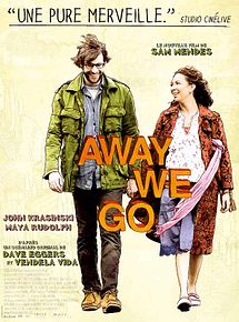 Affiche de Away We Go, film à voir en streaming sur Pygargue