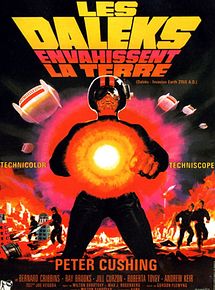 Affiche de Les Daleks envahissent la Terre, film à voir en streaming sur Pygargue