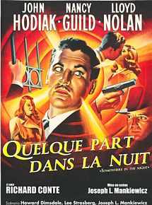 Affiche de Quelque part dans la nuit, film à voir en streaming sur Pygargue