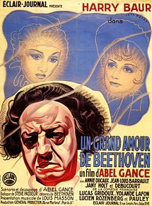 Affiche de Un Grand amour de Beethoven, film à voir en streaming sur Pygargue