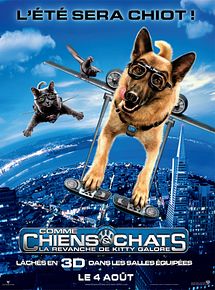 Affiche de Comme chiens et chats - La Revanche de Kitty Galore, film à voir en streaming sur Pygargue