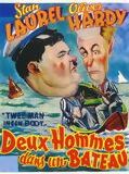 Affiche de Laurel et Hardy en croisiere, film à voir en streaming sur Pygargue