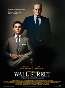 Affiche de Wall Street : l'argent ne dort jamais, film à voir en streaming sur Pygargue