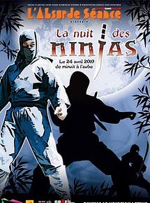 Affiche du film La Nuit des Ninjas, à voir en streaming sur Play DD Streaming