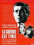 Affiche de La Guerre est finie, film à voir en streaming sur Pygargue