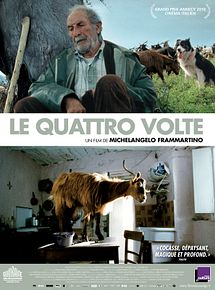 Affiche de Le Quattro Volte, film à voir en streaming sur Pygargue