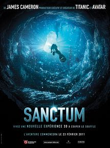 Affiche de Sanctum, film à voir en streaming sur Pygargue