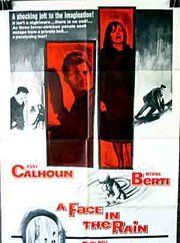 Affiche de A Face in the Rain, film à voir en streaming sur Pygargue