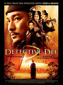 Affiche de Detective Dee : Le mystère de la flamme fantôme, film à voir en streaming sur Pygargue