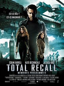 Affiche de Total Recall Mémoires Programmées, film à voir en streaming sur Pygargue