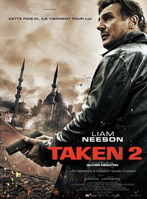Affiche de Taken 2, film à voir en streaming sur Pygargue