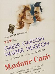 Affiche de Madame Curie, film à voir en streaming sur Pygargue
