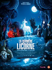 Affiche de La Dernière licorne, film à voir en streaming sur Pygargue