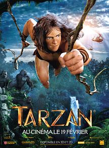 Affiche de Tarzan, film à voir en streaming sur Pygargue
