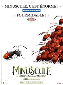 Affiche de Minuscule - La vallée des fourmis perdues, film à voir en streaming sur Pygargue