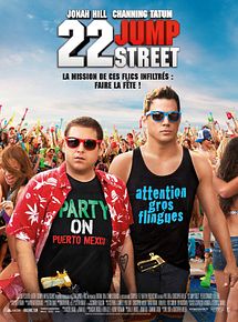 Affiche de 22 Jump Street, film à voir en streaming sur Pygargue