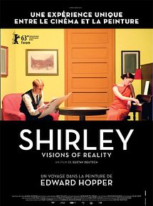 Affiche de Shirley, un voyage dans la peinture d'Edward Hopper, film à voir en streaming sur Pygargue
