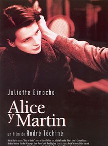 Affiche de Alice et Martin, film à voir en streaming sur Pygargue