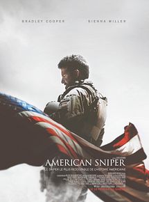 Affiche de American Sniper, film à voir en streaming sur Pygargue