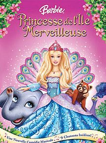 Affiche de Barbie, Princesse de l'Île Merveilleuse, film à voir en streaming sur Pygargue