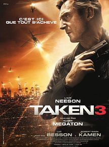 Affiche de Taken 3, film à voir en streaming sur Pygargue