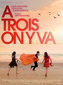 Affiche de A trois on y va, film à voir en streaming sur Pygargue