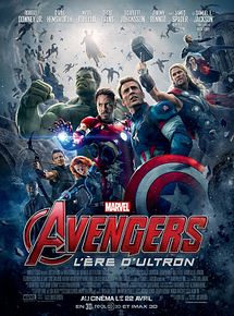 Affiche de Avengers : L'ère d'Ultron, film à voir en streaming sur Pygargue