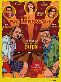 Affiche de The Big Lebowski, film à voir en streaming sur Pygargue