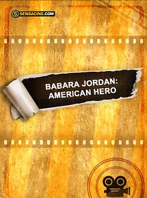 Affiche de Barbara Jordan: American Hero, film à voir en streaming sur Pygargue