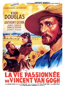 Affiche de La Vie passionnée de Vincent Van Gogh, film à voir en streaming sur Pygargue