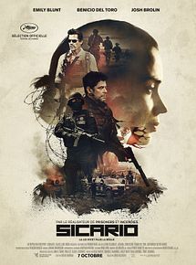 Affiche de Sicario, film à voir en streaming sur Pygargue
