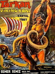 Affiche de Tarkan contre les Vikings, film à voir en streaming sur Pygargue