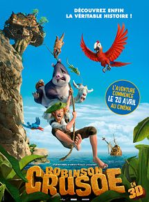 Affiche de Robinson Crusoe, film à voir en streaming sur Pygargue