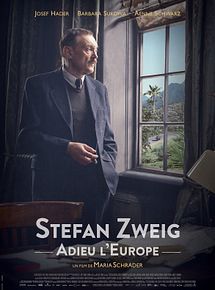 Affiche de Stefan Zweig, adieu l'Europe, film à voir en streaming sur Pygargue