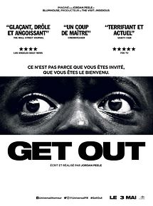 Affiche de Get Out, film à voir en streaming sur Pygargue