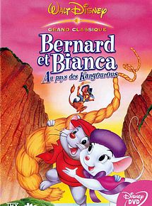 Affiche de Bernard et Bianca au pays des kangourous, film à voir en streaming sur Pygargue