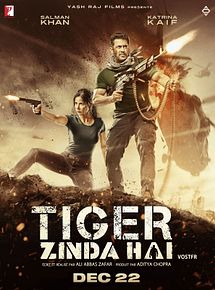 Affiche de Tiger Zinda Hai, film à voir en streaming sur Pygargue