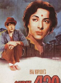 Affiche de Shree 420, film à voir en streaming sur Pygargue