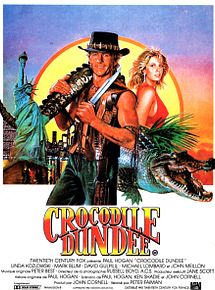 Affiche de Crocodile Dundee, film à voir en streaming sur Pygargue