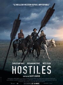 Affiche de Hostiles, film à voir en streaming sur Pygargue