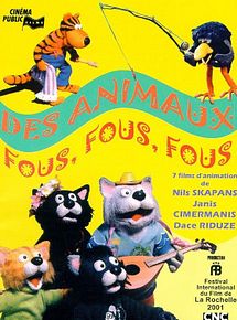 Affiche de Des animaux fous, fous, fous, film à voir en streaming sur Pygargue