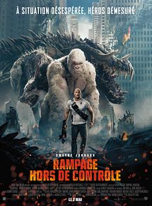 Affiche de Rampage - Hors de contrôle, film à voir en streaming sur Pygargue