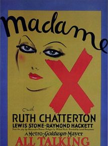 Affiche de Madame X, film à voir en streaming sur Pygargue