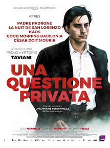 Affiche de Una Questione Privata, film à voir en streaming sur Pygargue