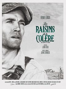 Affiche de Les Raisins de la colère, film à voir en streaming sur Pygargue