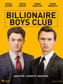 Affiche de Billionaire Boys Club, film à voir en streaming sur Pygargue
