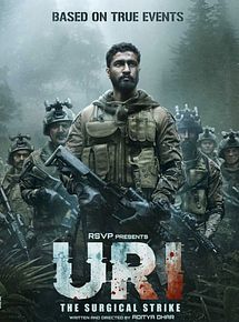 Affiche de Uri : The Surgical Strike, film à voir en streaming sur Pygargue